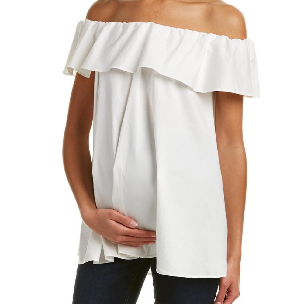 Hatch Collection The Chloe Top in White